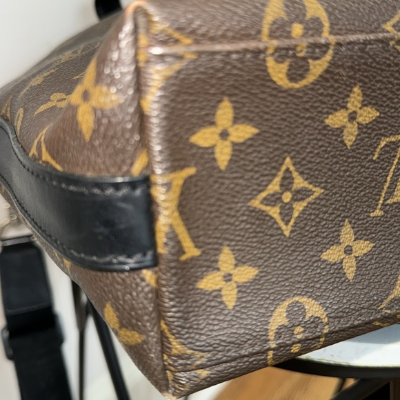Louis Vuitton Monogram 3-Way Macassar Kitan Business Bag. Pre-Loved DU 3141. - Picture 7 of 15